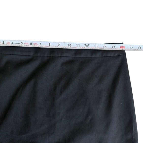 BANANA REPUBLIC Black Pencil Work Holiday Skirt Size 10 - Picture 5 of 8